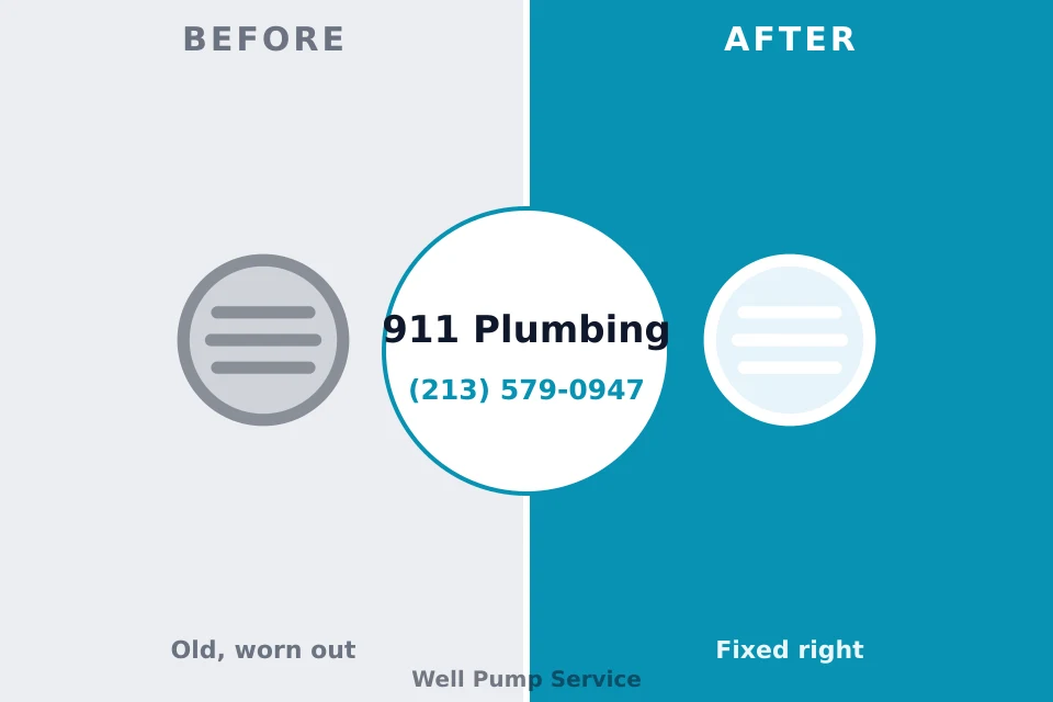 Before and after: plumbing repair Park Forest Village, PA